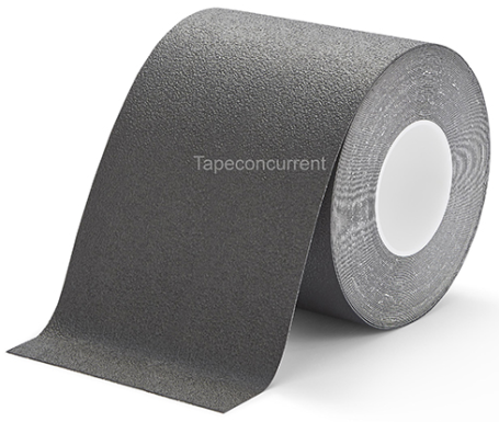 5394 Elastisch aqua antislip tape grof 150mm x 18 meter Zwart
