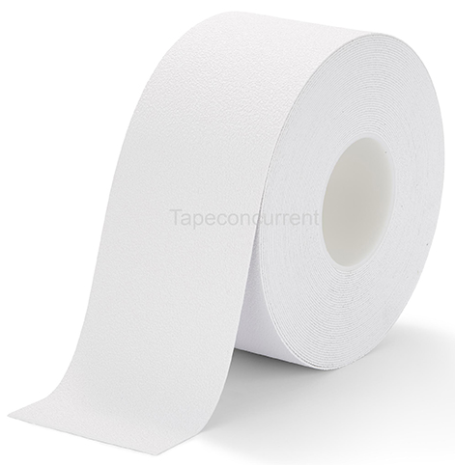 5395 Elastisch aqua antislip tape grof 100mm x 18 meter Wit