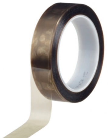 3M 5490 Teflontape 25mm x 33 meter Bruin