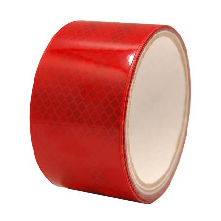 5846 Hoogwaardig ECE104 reflecterende tape 50mm x 3 meter Rood