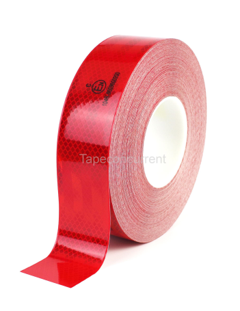 5846 Hoogwaardig ECE104 reflecterende tape 50mm x 50 meter Rood