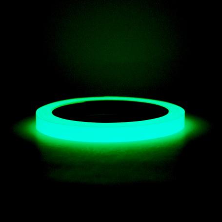 5847T Glow in the dark tape 100 MCD 10mm x 25 meter met liner