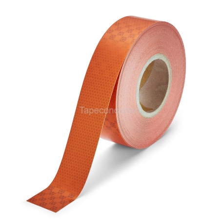 5848 Hoogwaardig reflecterende tape 50mm x 9 meter Oranje