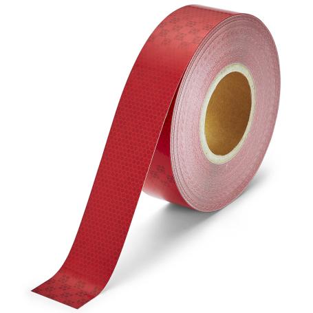 5848 Hoogwaardig reflecterende tape 25mm x 45 meter Rood