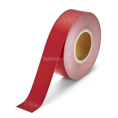5848 Hoogwaardig reflecterende tape 50mm x 9 meter Rood