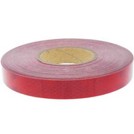 5848 Hoogwaardig reflecterende tape 25mm x 1 meter Rood