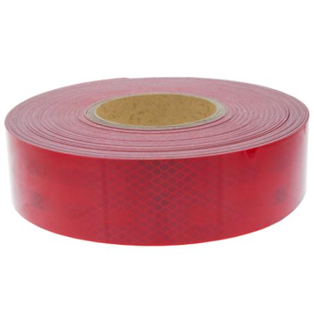 5848 Hoogwaardig reflecterende tape 50mm x 2 meter Rood