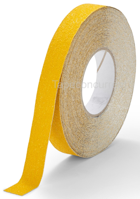 5867 Vormbare antislip tape met korrel 25mm x 18 meter Geel