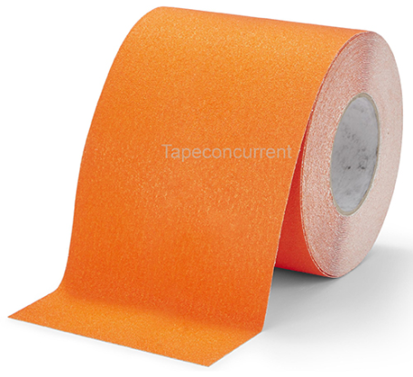 5880OR Antislip tape met korrel 150mm x 18 meter Oranje