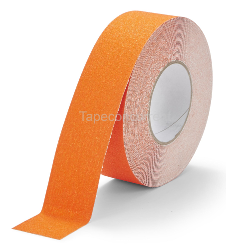 5880OR Antislip tape met korrel 50mm x 18 meter Oranje