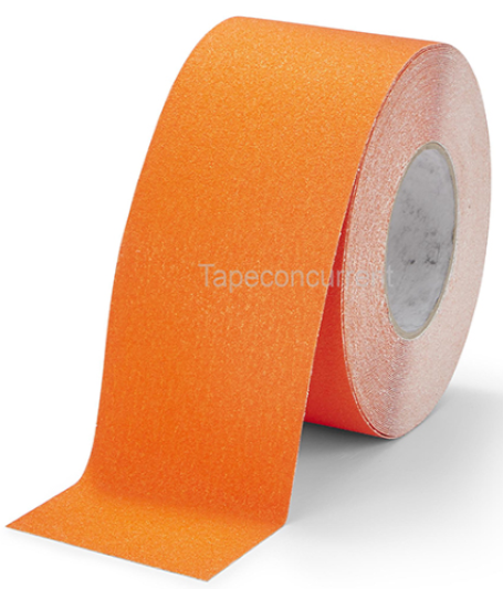 5880OR Antislip tape met korrel 75mm x 18 meter Oranje