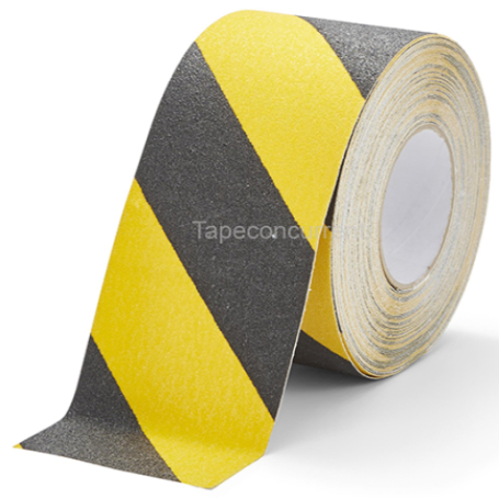 5880ZG Antislip tape met korrel 150mm x 18 meter Zwart-Geel