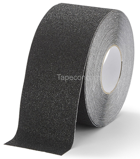 5884C Antislip tape met grove korrel 100mm x 18 meter Zwart