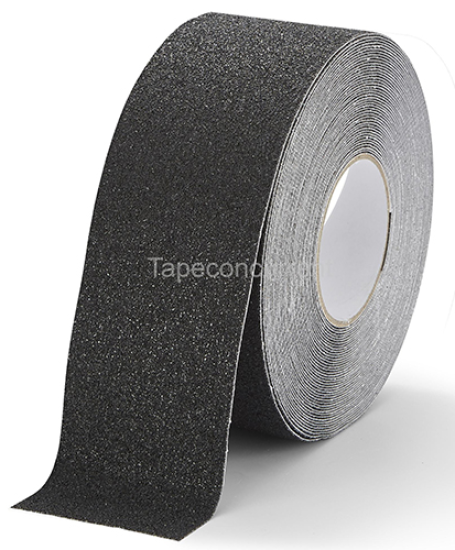 5884C Antislip tape met grove korrel 75mm x 18 meter Zwart