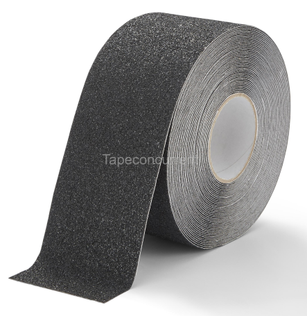 5884XC Antislip tape met zeer grove korrel 100mm x 18 meter Zwart