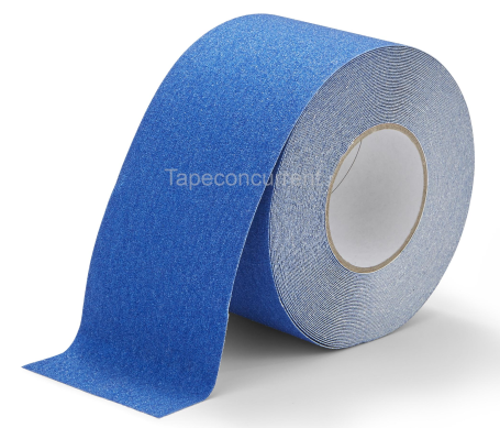 5886 Antislip tape met korrel 100mm x 18 meter Blauw