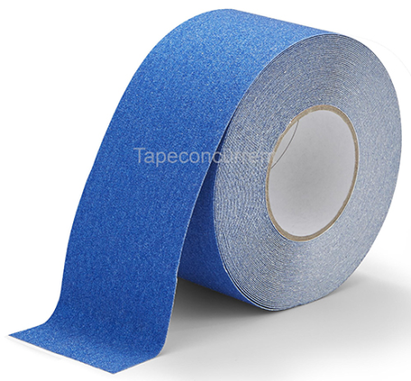 5886 Antislip tape met korrel 75mm x 18 meter Blauw