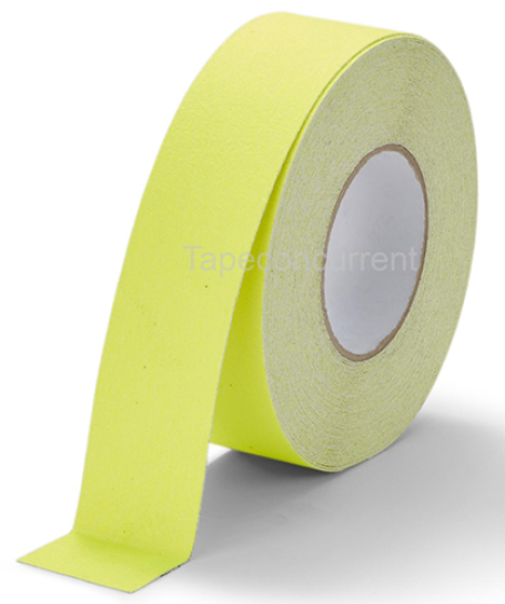 5887FG Antislip tape met korrel 50mm x 18 meter Fluor Geel
