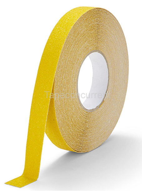 5887 Antislip tape met korrel 25mm x 18 meter Geel