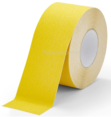5887 Antislip tape met korrel 75mm x 18 meter Geel