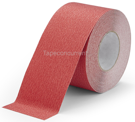 5889 Antislip tape met korrel 100mm x 18 meter Rood