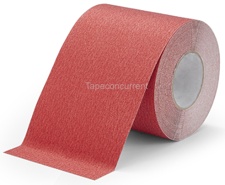 5889 Antislip tape met korrel 150mm x 18 meter Rood