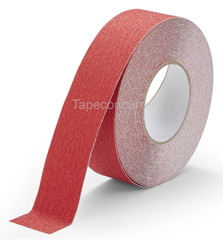 5889 Antislip tape met korrel 50mm x 18 meter Rood