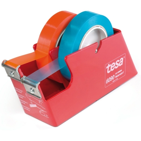 tesa 6090 Tafeldispenser voor twee rollen 25mm breed