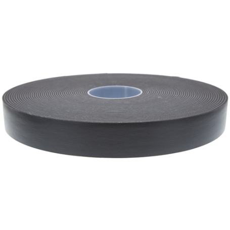 6194 Enkelzijdig PVC schuimtape 4.5mm x 12mm x 15 meter Zwart