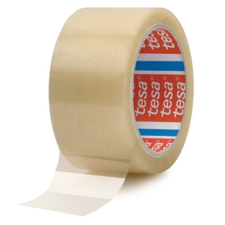 tesa 64044 PP verpakkingstape extra heavy (85µm) 75mm x 66 meter Transparant