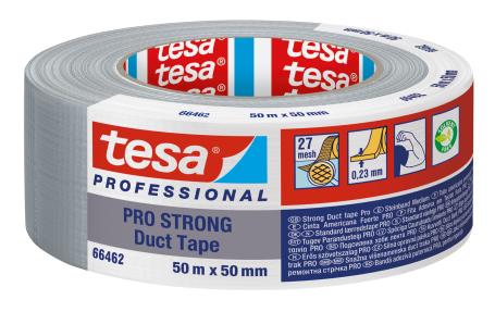 Tesa PRO STRONG 66462 Duct tape (27 Mesh) 50mm x 50 meter Grijs
