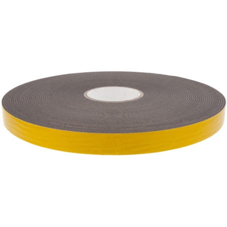6834AC PE acrylaat schuimtape 5mm x 19mm x 15 meter Zwart