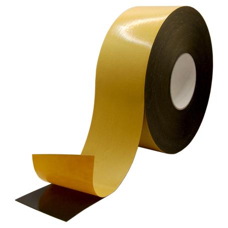 6844 Dubbelzijdig PE acrylaat schuimtape 0.5mm x 75mm x 50 meter Zwart