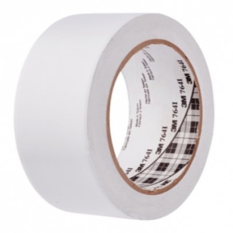 3M 764i PVC vloermarkeringstape 50mm x 33 meter Wit