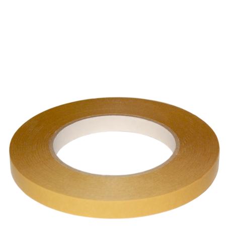 8105B Dubbelzijdig PVC tape transparant (100µm) verwijderbaar 12mm x 50 meter