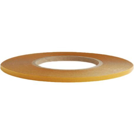 8726 Hoogwaardig polyester tape (0.22mm) 4mm x 50 meter Transparant