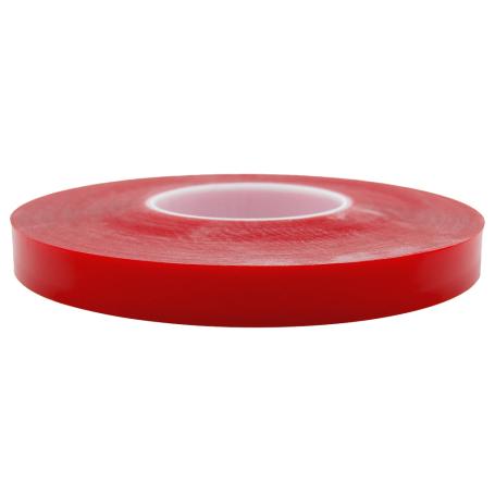 8809 Acrylaat schuimtape Transparant 0.5mm x 19mm x 33 meter Glasbubbel