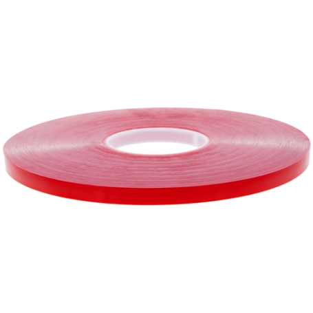 8809P Acrylaat schuimtape Glashelder 0.5mm x 12mm x 33 meter