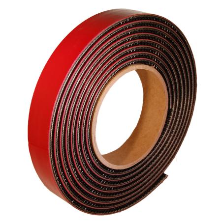 Velcro 9874 Alfa-Lok klittenband 25mm x 3m met SilverTape PS-6411 Zwart voor binnen en buiten