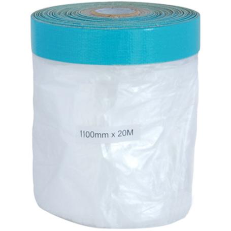 9903 Duct tape met afdekfolie 1100mm x 20 meter