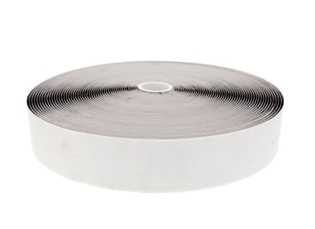 9744 Standaard zelfklevend haakband 20mm x 25 meter Zwart