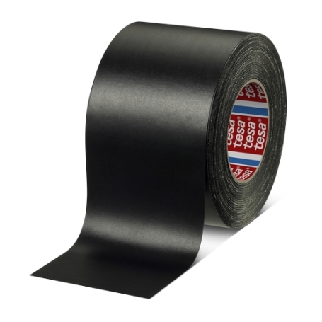 Tesa 4657 Duct tape topkwaliteit (145 Mesh) 100mm x 50 meter Zwart PV0