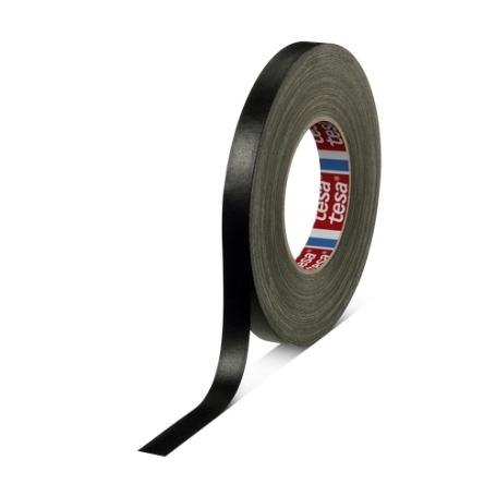 Tesa 4657 Duct tape topkwaliteit (145 Mesh) 15mm x 50 meter Zwart PV0