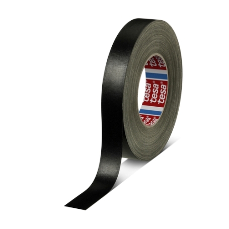 Tesa 4657 Duct tape topkwaliteit (145 Mesh) 25mm x 50 meter Zwart PV0