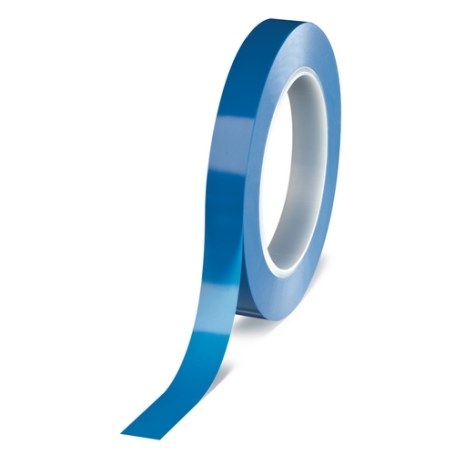 tesa 4185 Flexibele Fine Line maskeringstape (0.10mm) 15mm x 66 meter Blauw