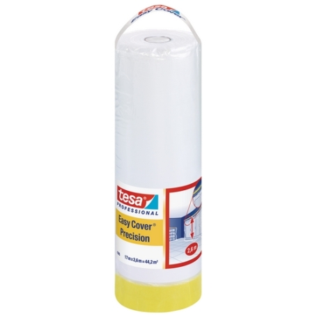 tesa 4365 Afplaktape papier met afdekfolie 2100mm x 33 meter