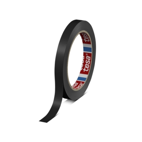 tesa 60404 PVC zakkensluiter tape (0.067mm) 9mm x 66 meter Zwart