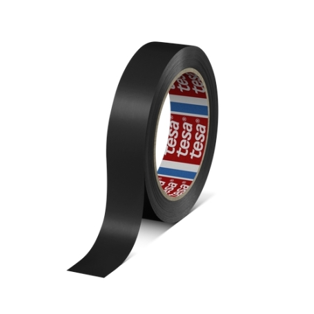 tesa 60404 PVC verpakkingstape (-/67µm) 25mm x 66 meter Zwart