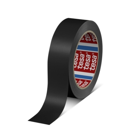 tesa 60404 PVC verpakkingstape (-/67µm) 30mm x 66 meter Zwart