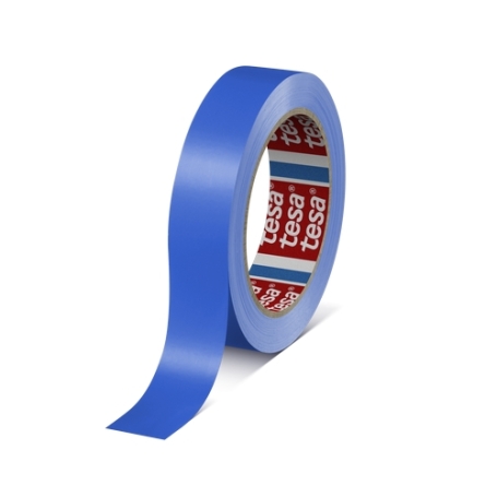 tesa 60404 PVC verpakkingstape (-/67µm) 25mm x 66 meter Blauw